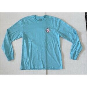 Benny & Belle Womens Hay Y'all! Horse Long Sleeve Teal Shirt New XL